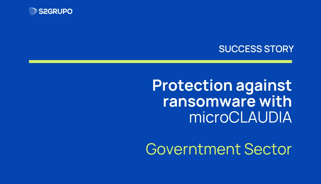 Government protection success story against ransomware